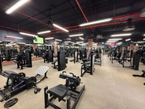 Fitness Area at Ain Khaled Gym for Men
