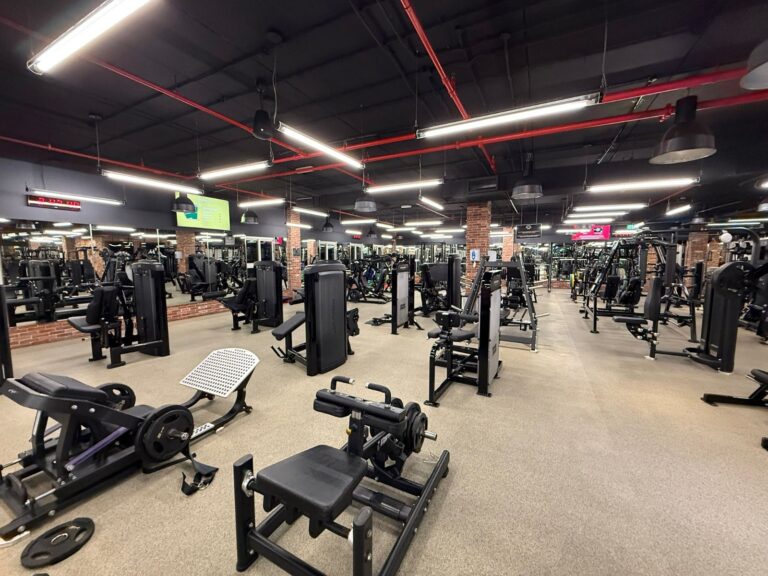 Fitness Area at Ain Khaled Gym for Men